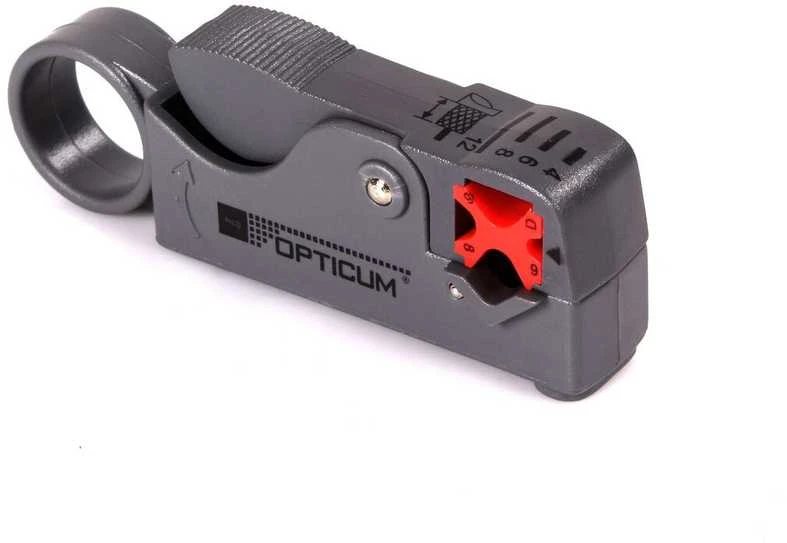 Opticum Izoliacijos nuėmiklis RG59 jungtims. RG6 Raudona AX S 01