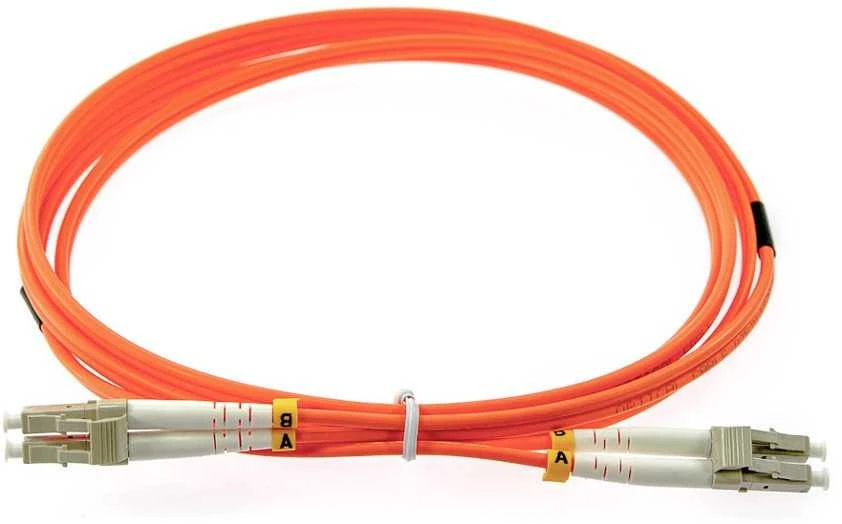 QOLTEC 50461 Qoltec Optic Patchcord LC-LC Multimode 50/125U OM2 Duplex 2m