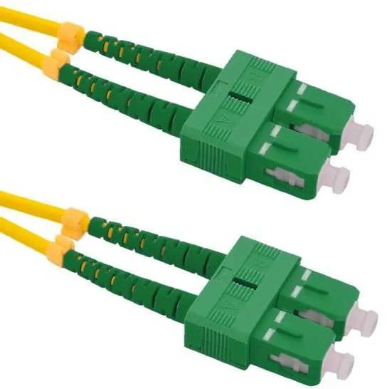 QOLTEC 54365 Qoltec Optinis Patchcord SC/APC-SC/APC | Vienmodis | 9/125 | G652D | Dviaukštis 1,5m