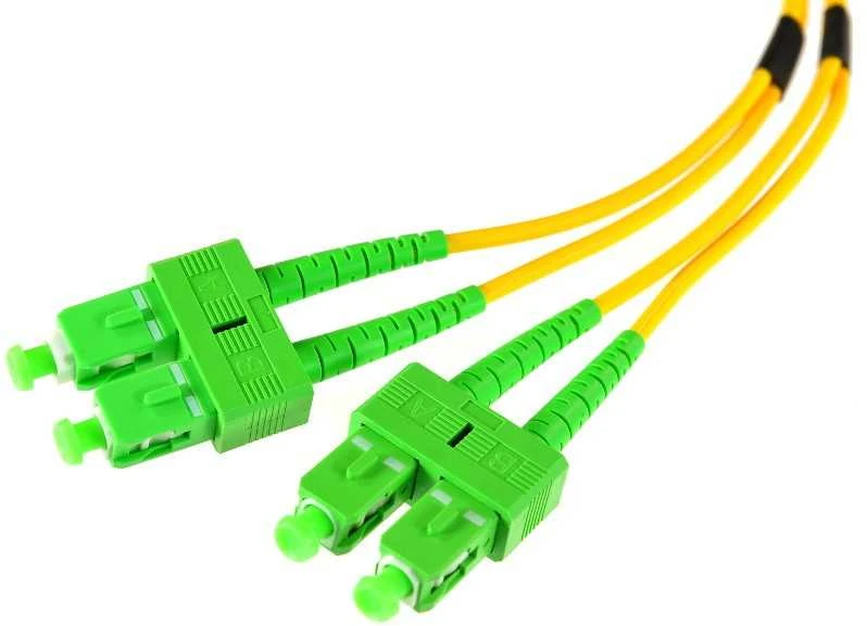 Extralink OPTIX ŠVIESOLAIDIO KOMUTACINIS LAIDAS SM 5M DUPLEX 9/125, SC / APC-SC / APC 3MM