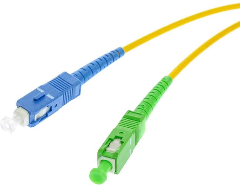 Extralink OPTIX šviesolaidinis jungiamasis laidas SM SC/UPC-SC/APC SIMPLEX 3m