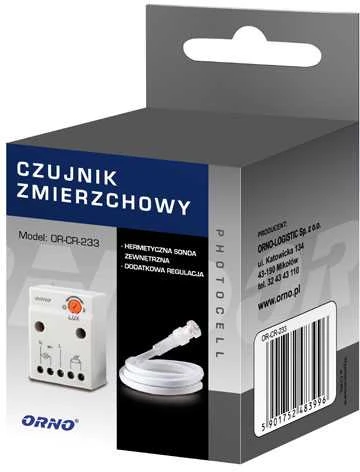 Orno Czujnik Prieblandos jutiklis su hermetišku išoriniu zondu, IP65, 2300 W