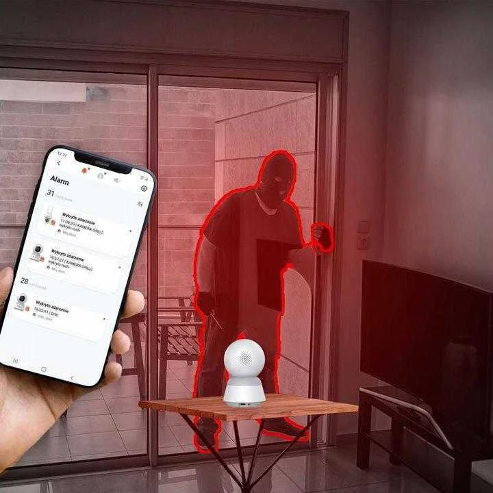 Orllo TW1 patalpų 4K Tuya Wi-Fi IP kamera