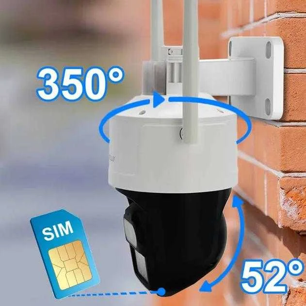 IP Camera ORLLO Z17 Ultra 4K rotatable GSM SIM