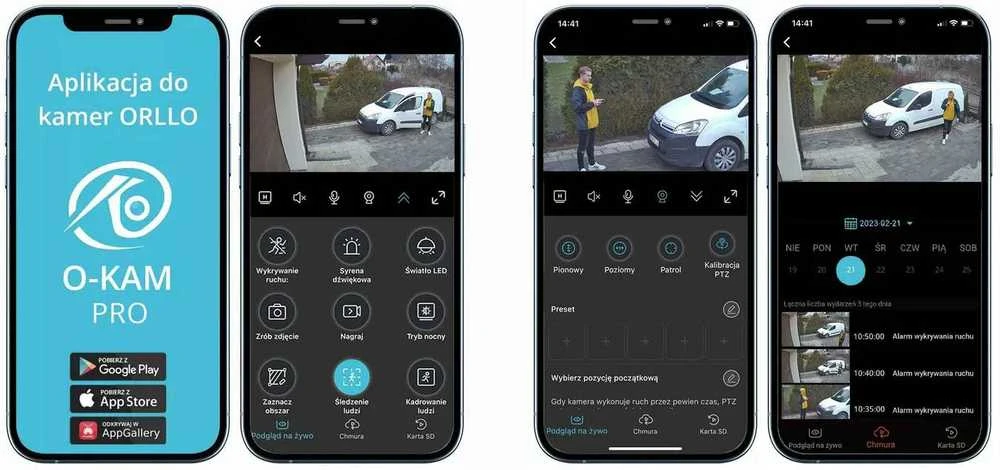 IP Camera ORLLO Z17 Ultra 4K rotatable GSM SIM