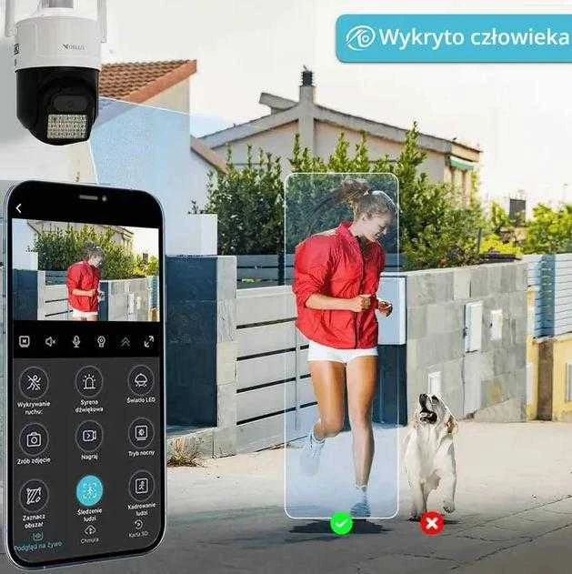 IP Camera ORLLO Z17 Ultra 4K rotatable GSM SIM