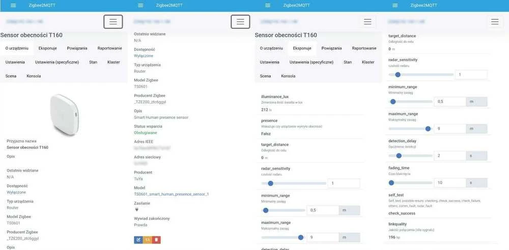Tuya – buvimo ir ryškumo jutiklis – ZigBee – Android/iOS programa – OXT T160