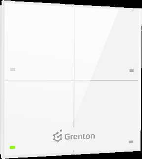 GR1 GRENTON TOUCH PANEL/ 4 TOUCH FIELDS/ TF-BUS/ Baltas GLASS FRONT