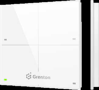 GR1 GRENTON TOUCH PANEL/ 4 TOUCH FIELDS/ TF-BUS/ Baltas GLASS FRONT