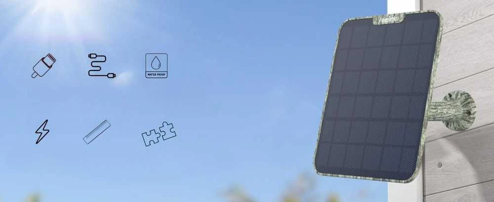 Saulės energijos plokštė Reolink Solar Panel 2