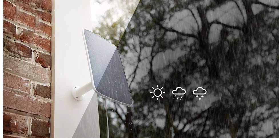 EZVIZ CS-CMT-Solar Panel-E, saulės įkrovimo skydelis EB8 fotoaparatui | EZVIZ