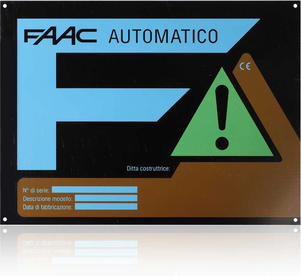 FA1 FAAC Handy FDS 24V komplektas 5,4 m dvigubiems vartams
