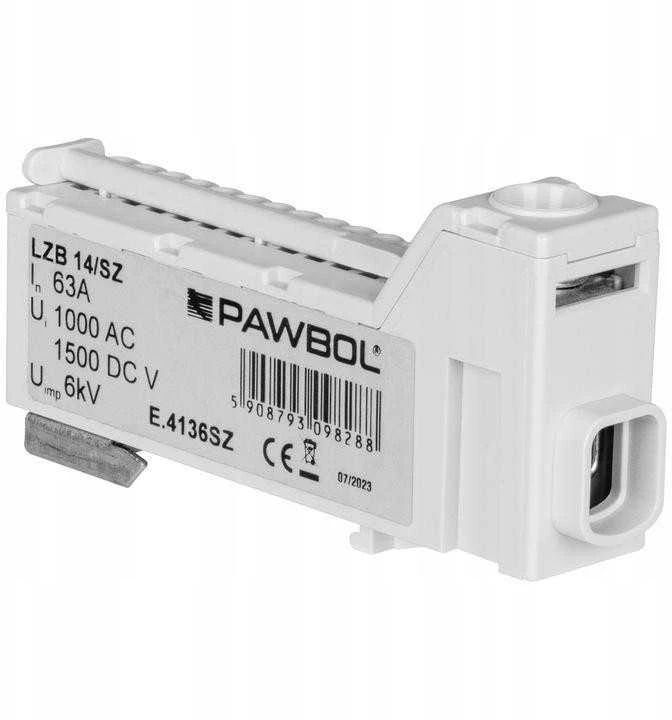 PAWBOL besriegis gnybtų blokas LZB E.4136SZ pilkas