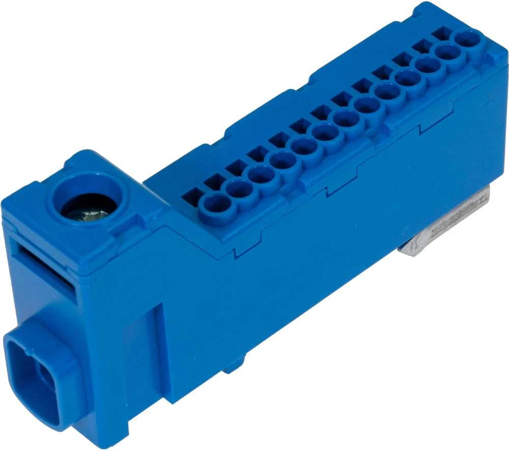 Gnybtų blokas Pawbol E.4136N besriegis 1x 2,5-25 mm2, 13x 1,5-2,5 mm2 mėlynas