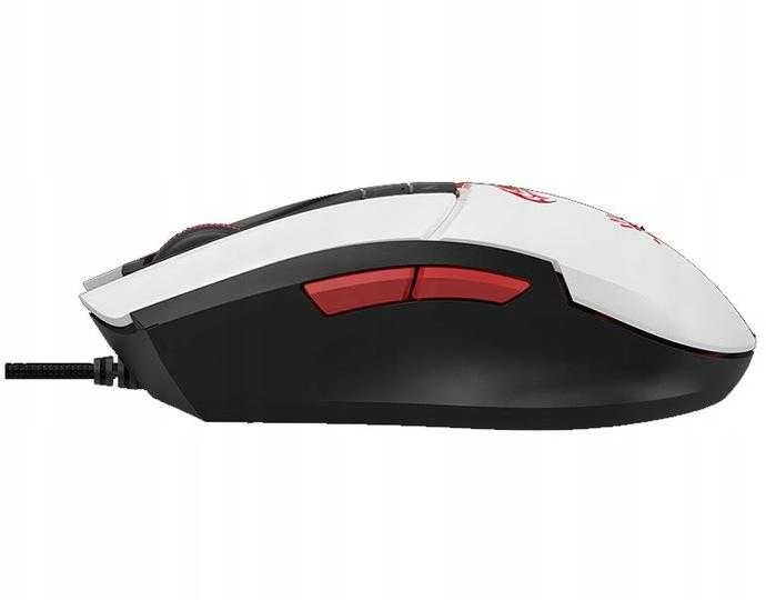 Pelė Myszka žaidimams A4Tech Bloody L65 MAX RGB su laidu 12000 dpi optinė balta