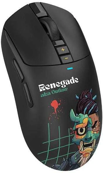 Pelė Myszka žaidimams A4Tech Bloody R72 DUO Renegade Midnight belaidė 20000 dpi optinė juoda
