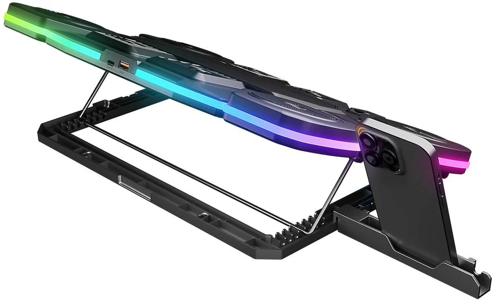 Pelė Rampage Glacier 14 - 17” juoda
