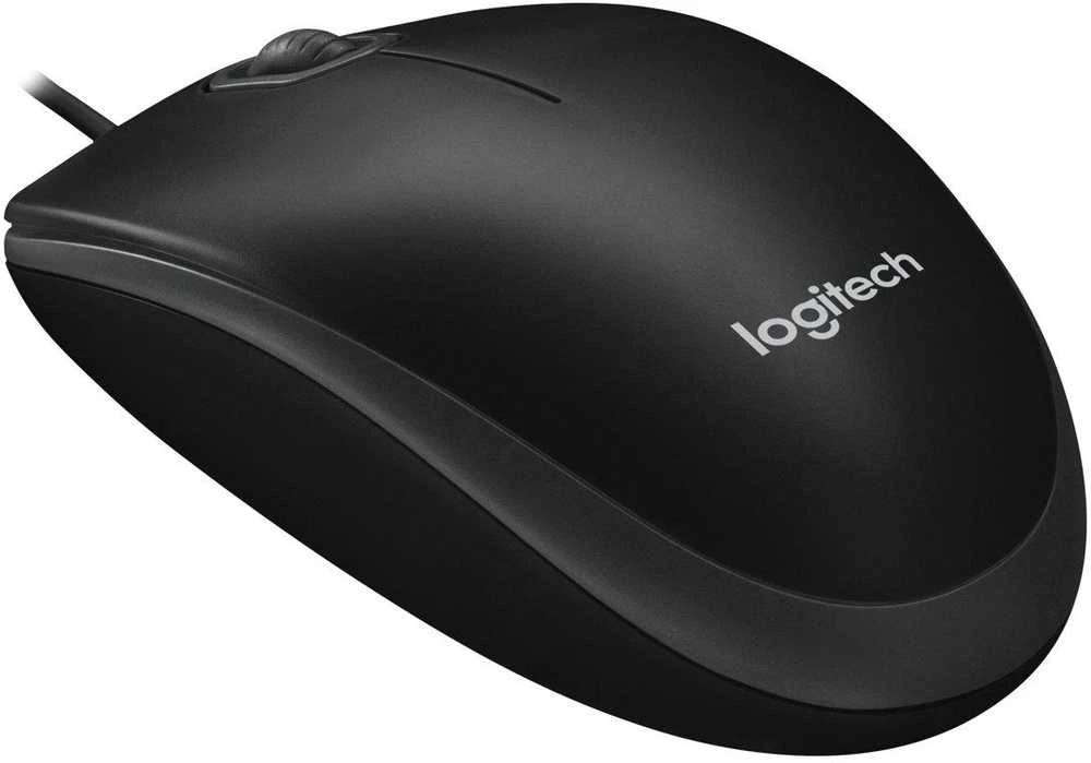 Pelė Logitech B100, Juoda