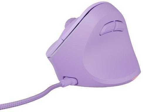 Vertikali pelė Natec Crake 2 su laidu violetinė