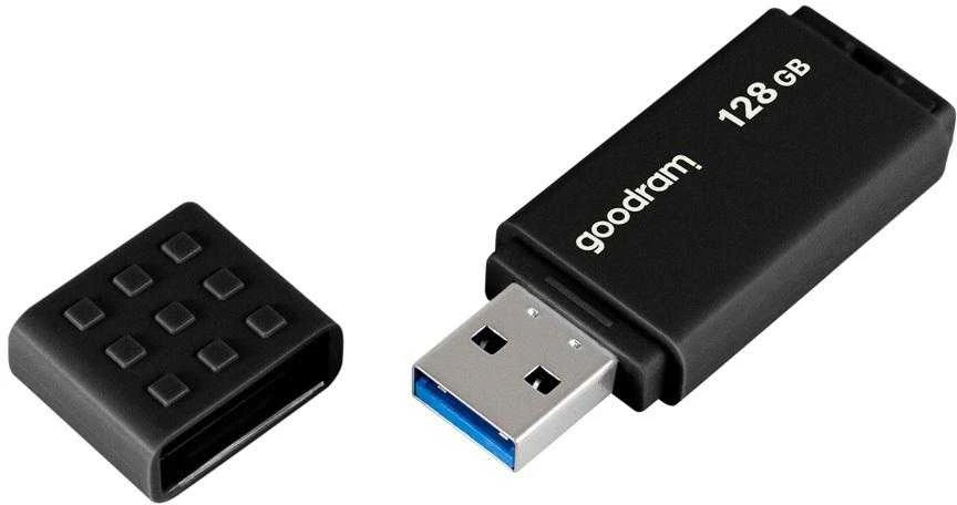 GOODRAM UME3-1280K0R11 GOODRAM atmintis USB UME3 128GB USB 3.0 Juodas