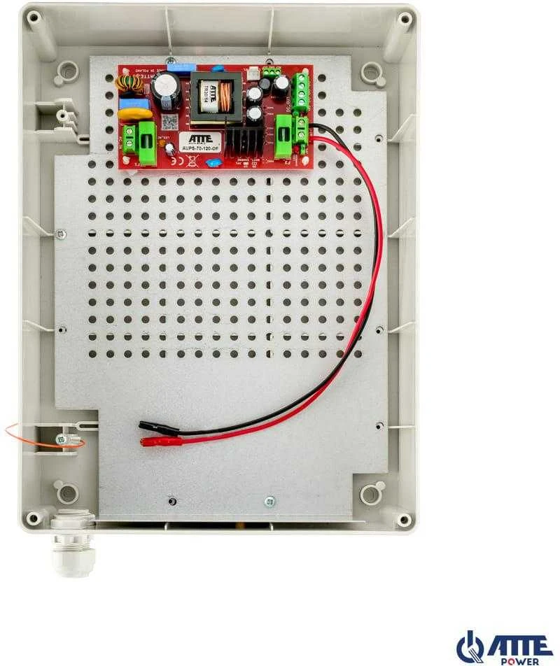 Impulsinis buferinis maitinimo šaltinis ATTE AUPS-70-120-XL1, 12V, 72W, 18Ah, išorinis