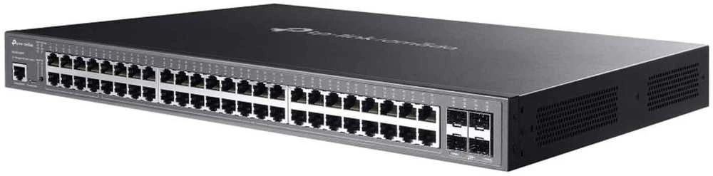 Šakotuvas TP-LINK | Komutatorius | SG3452XMPP Omada | Valdomas L2 | Montuojamas į lentyną | SFP+ jungčių kiekis: 4 | PoE+ jungčių kiekis: 40 ir 8x PoE++