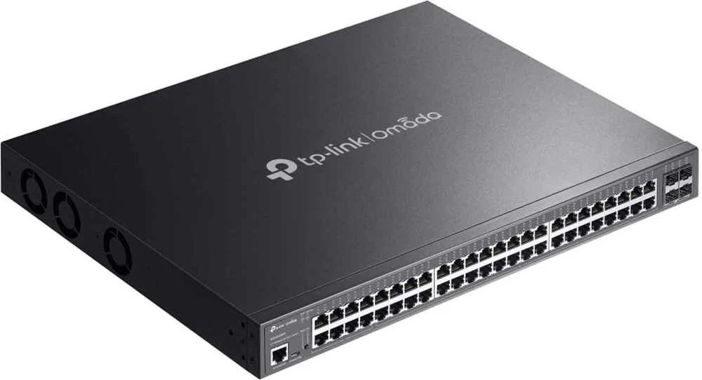 Šakotuvas TP-LINK | Komutatorius | SG3452XMPP Omada | Valdomas L2 | Montuojamas į lentyną | SFP+ jungčių kiekis: 4 | PoE+ jungčių kiekis: 40 ir 8x PoE++