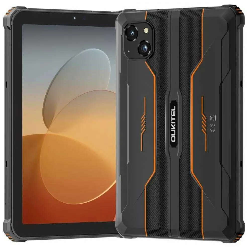 Planšetė Oukitel RT3 Pro 4/128GB oranžinis, tvirtas, 5150 mAh