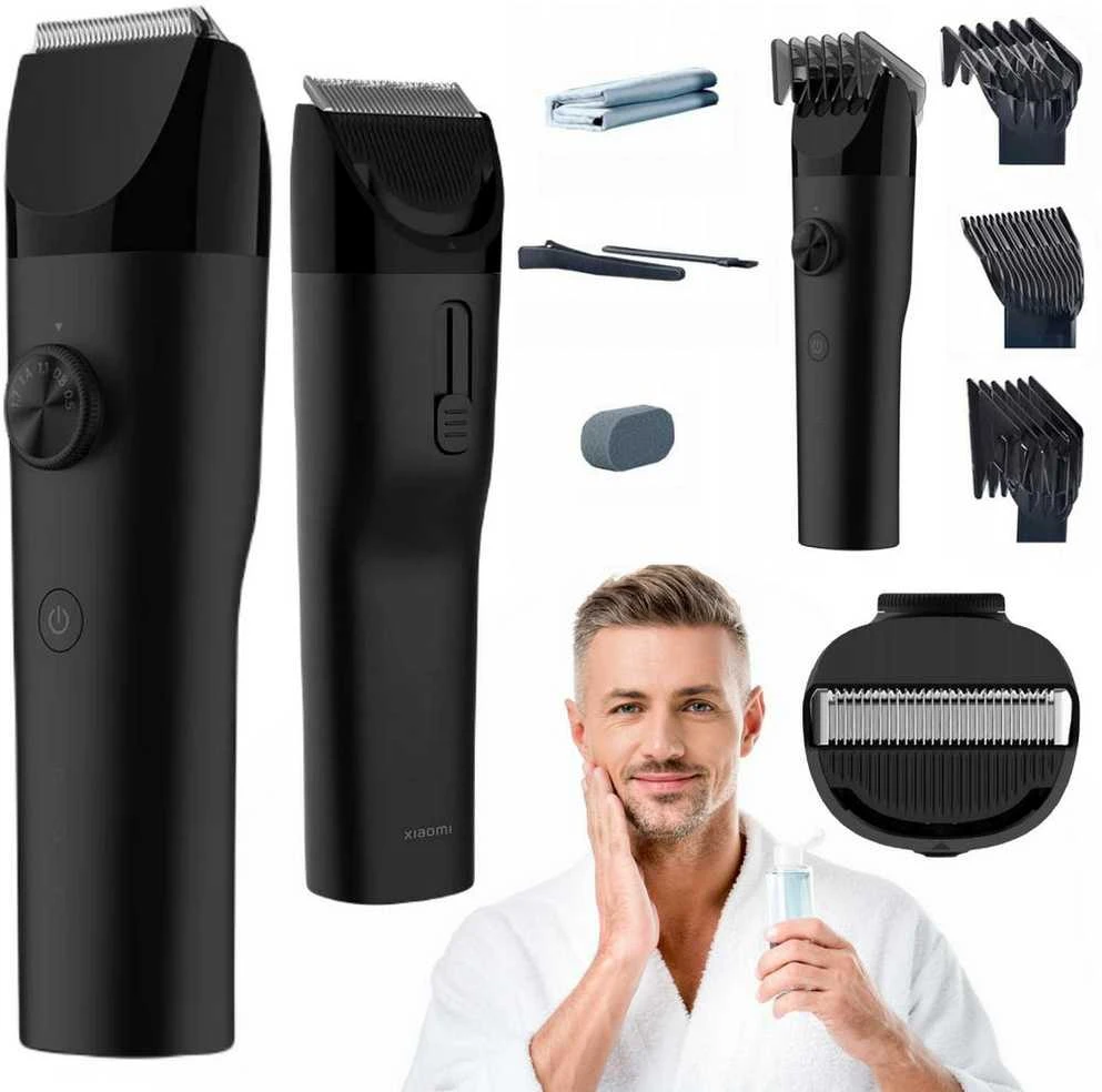 Plaukų kirpimo mašinėlė XIAOMI Hair Clipper EU, Juoda