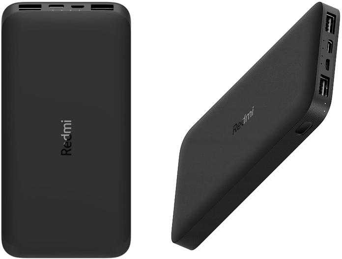 Xiaomi | Redmi Power Bank | 10000 mAh | USB, USB-C | Juodas