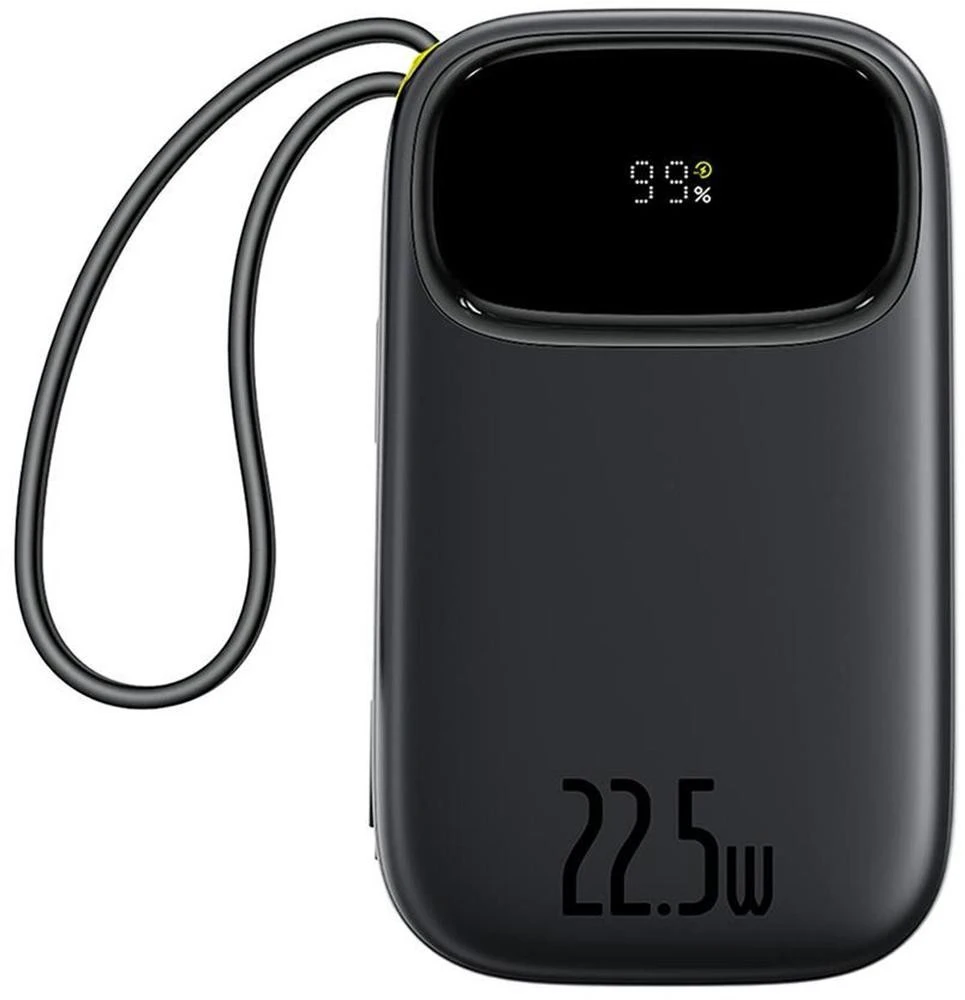 Baseus EnerFill FC31 20000 mAh USB-C Lightning 22.5W juoda