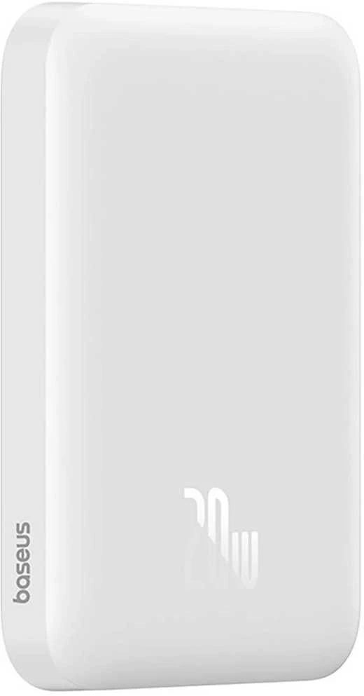 Baseus Magnetic Mini 6000mAh 20W MagSafe Powerbank (balta)