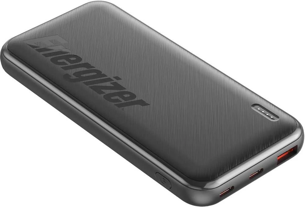 Nešiojamoji baterija „Energizer“ 10000 mAh 22,5 W UE10055PQ juoda (PD)