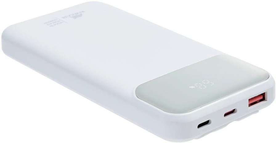Powerbank RivaCase VA2211 10000 mAh Baltas (VA2211 Baltas)