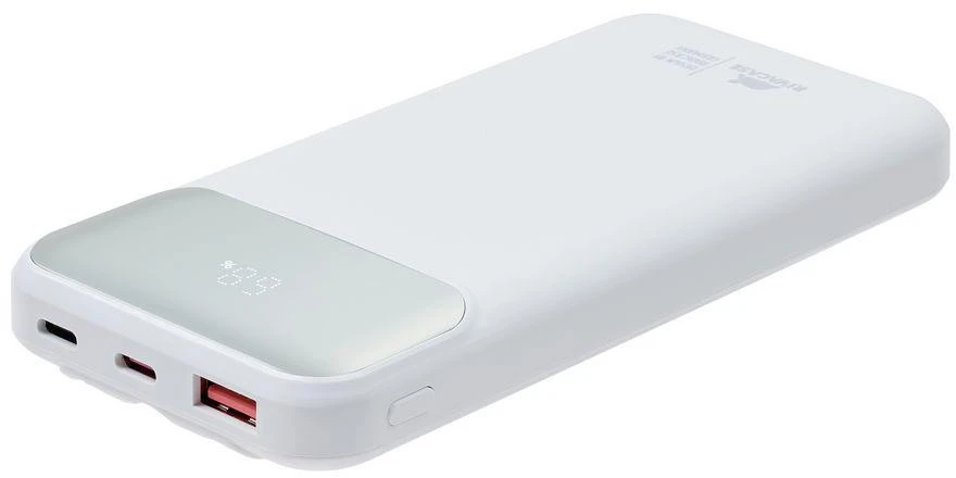 Powerbank RivaCase VA2211 10000 mAh Baltas (VA2211 Baltas)