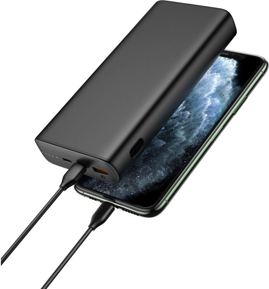 Powerbank Veger T100 (W2032C-100) PD QC3.0 5A 100W 20000 mAh juodas