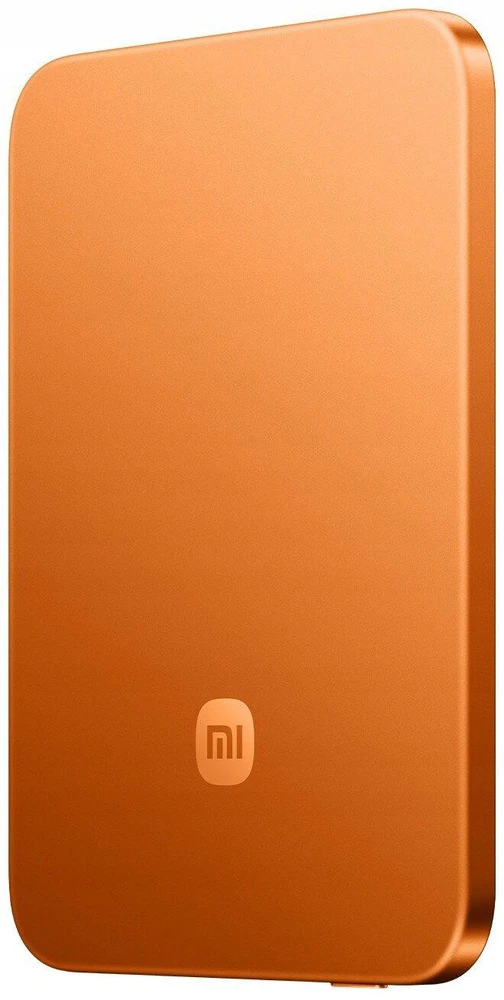 „Xiaomi UltraThin“ magnetinė išorinė baterija 5000 15W GL | 5000 mAh | Oranžinis