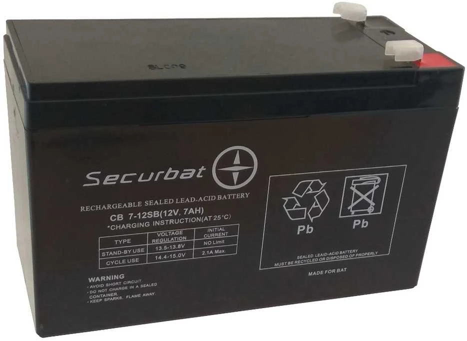 Powerbat Akumuliatorius AGM SECURBAT 12V 7Ah
