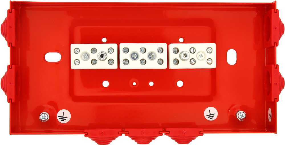 Priešgaisrinės apsaugos instaliacinė dėžė W2 PIP-2AN, pralaida, 9x4mm2