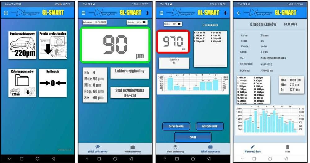 Prodig Tech GL-PRO-SMART-FAZ dažų storio matuoklis