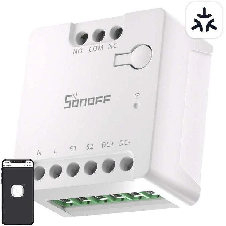 SONOFF MINI-D Wifi išmanioji relė su sausu kontaktu