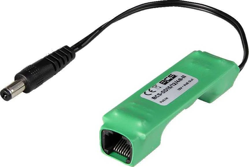 Bcs Power BCS-SD15/12/48-II PoE skirstytuvas su DC laidu