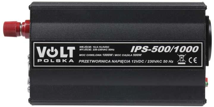 Volt Įtampos keitiklis 12-230 V, IPS 500W- 1000VA