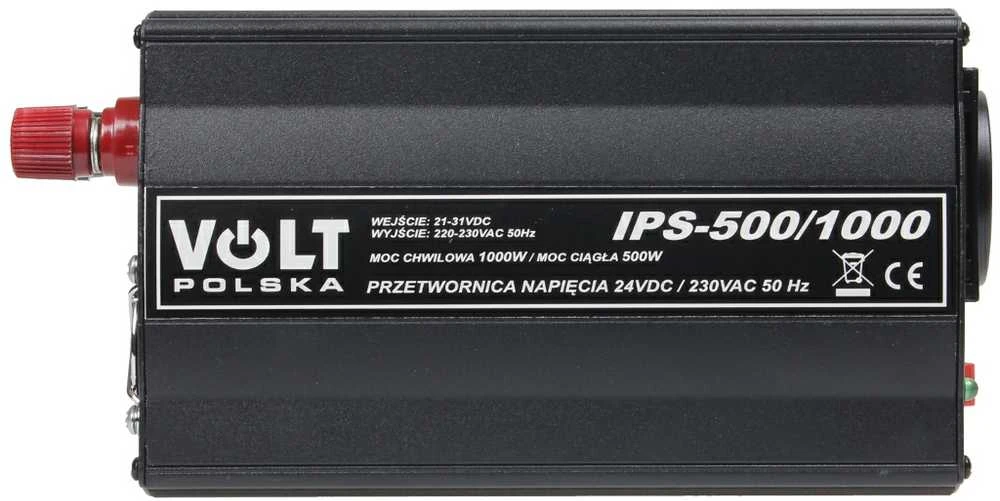 Myk Auto Įtampos keitiklis 24/230V (500/1000W)