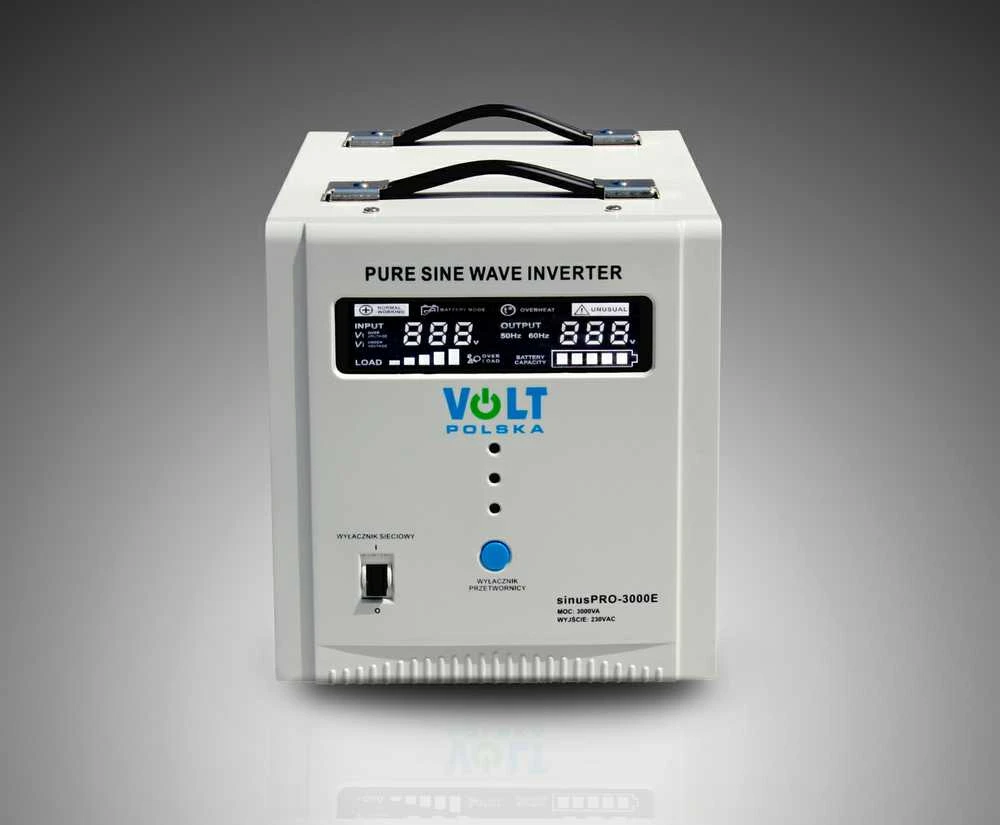 Volt Polska SinusPRO-3000E keitiklis su skaitmeniniu ekranu