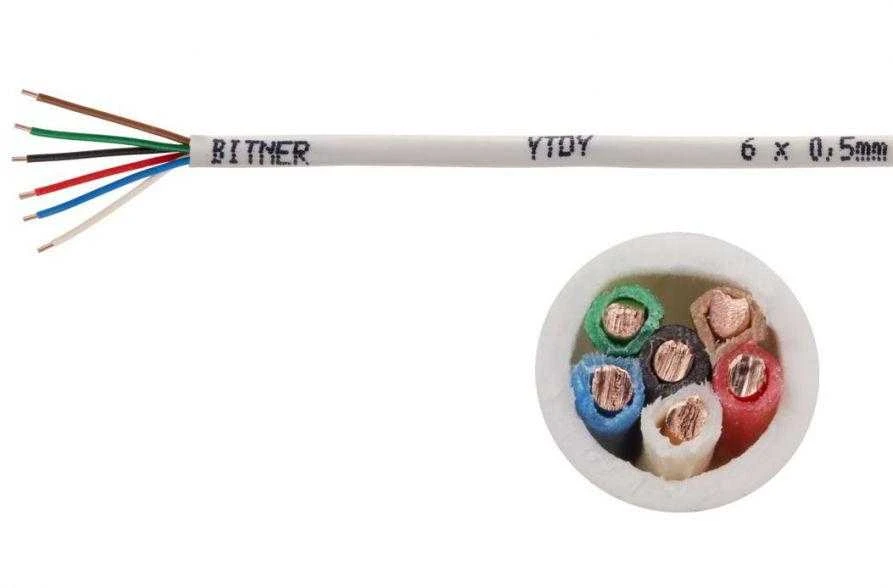 BIN ALARM CABLE BITNER YTDY 6X0.5 – 100M