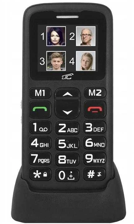 Mobilus telefonas LTC MOB10 Juodas