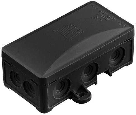 Virštinkinė instaliacinė dėžutė 72x95x40mm IP54 juoda PAWBOL A.0063C