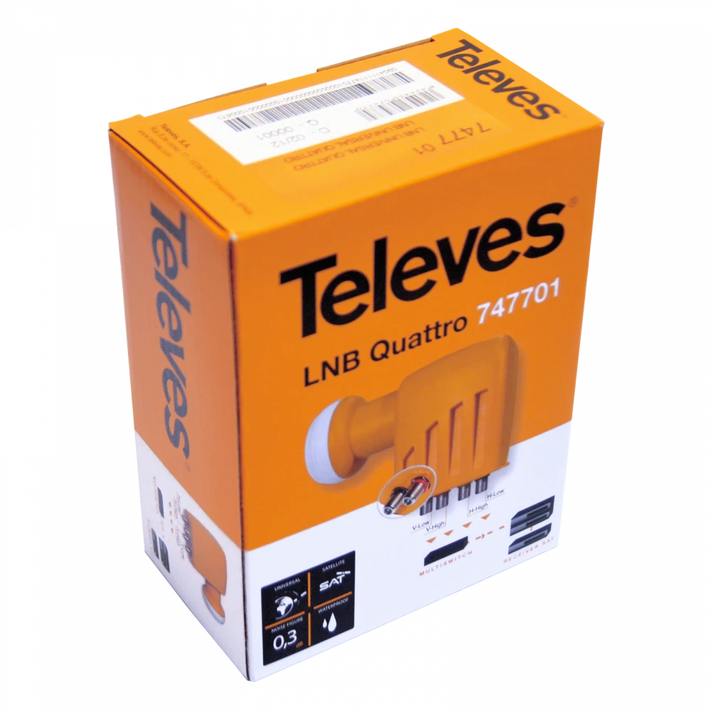 Quattro TELEVES keitiklio nuorod. 747701