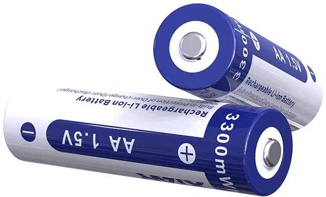 Įkraunamos baterijos R06 / AA 1.5V Xtar 2000mAh (4 vnt. dėžutėje) su apsauga